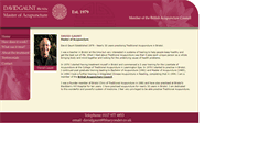 Desktop Screenshot of davidgauntacupuncture.com